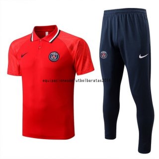 Nuevo Conjunto Completo Polo Paris Saint Germain 22/23 Rojo Azul Marino Baratas