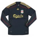 Nuevo Camiseta 1ª Liga Manga Larga Liverpool Retro 2009/2010 Baratas
