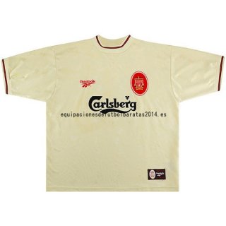 Nuevo Camiseta Liverpool 2ª Liga Retro 1996 1997 Baratas