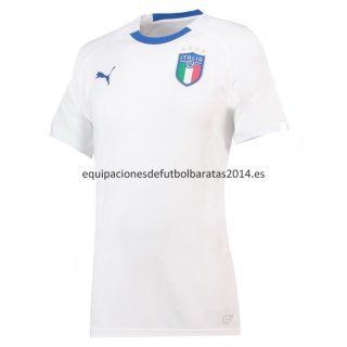 Nuevo Camisetas Mujer Italia 2ª Equipación 2018 Baratas