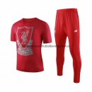 Nuevo Camisetas Conjunto Completo Liverpool Entrenamiento 19/20 Rojo Baratas