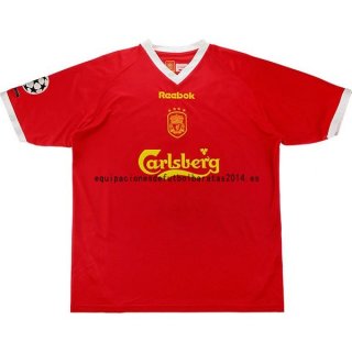 Nuevo Camiseta Liverpool Retro 1ª Liga 2001/2003 Baratas