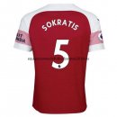 Nuevo Camisetas Arsenal 1ª Liga 18/19 Sokratis Baratas