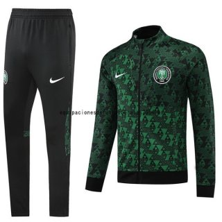 Nuevo Chandal Nigeria 2022 Verde Marino Baratas
