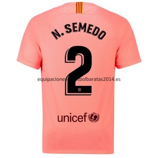 Nuevo Camisetas FC Barcelona 3ª Liga 18/19 N.Semedo Baratas