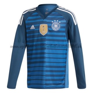Nuevo Camisetas Manga Larga Portero Alemania 1ª Equipación Copa del Mundo 2018 Baratas