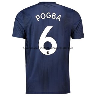 Nuevo Camisetas Manchester United 3ª Liga 18/19 Pogba Baratas