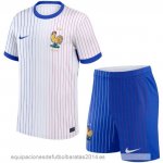 Nuevo 2ª Conjunto De Hombre Francia 2024 Blanco Baratas Nuevo 2ª Conjunto De Hombre Francia 2024 Blanco Baratas