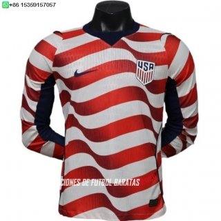 Nuevo 1ª Jugadores Manga Larga Estados Unidos 2026 Baratas