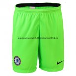 Nuevo Camisetas Chelsea Verde Pantalones Portero 18/19 Baratas