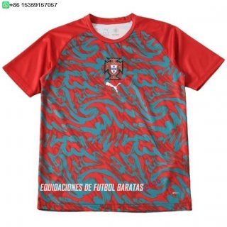 Nuevo Tailandia Especial Camiseta Portugal 2026 Verde Rojo Baratas