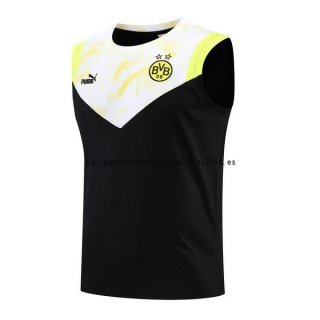 Nuevo Entrenamiento Sin Mangas Borussia Dortmund 22/23 Amarillo Negro Baratas