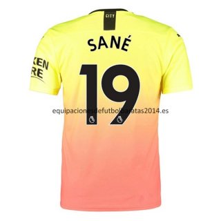 Nuevo Camisetas Manchester City 3ª Liga 19/20 Sane Baratas