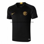 Nuevo Camisetas Inter Milan Entrenamiento Negro Amarillo 19/20 Baratas