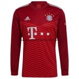 Nuevo Camiseta Manga Larga Bayern Múnich 1ª Liga 21/22 Baratas