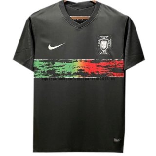 Nuevo Entrenamiento Portugal 2022 Negro Verde Baratas