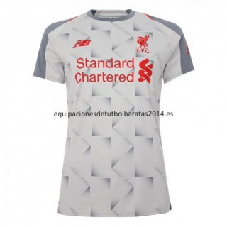 Nuevo Camisetas Mujer Liverpool 3ª Liga 18/19 Baratas