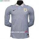 Nuevo 1ª Jugadores Manga Larga Uruguay 2026 Baratas Nuevo 1ª Jugadores Manga Larga Uruguay 2026 Baratas