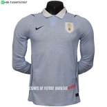 Nuevo 1ª Jugadores Manga Larga Uruguay 2026 Baratas Nuevo 1ª Jugadores Manga Larga Uruguay 2026 Baratas