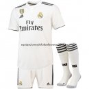 Nuevo Camisetas (Pantalones+Calcetines) Real Madrid 1ª Liga 18/19 Baratas