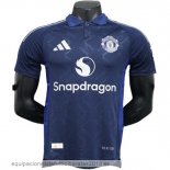 Nuevo 2ª Jugadores Camiseta Manchester United 24/25 Azul Baratas Nuevo 2ª Jugadores Camiseta Manchester United 24/25 Azul Baratas