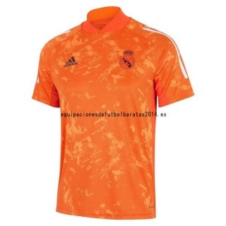 Nuevo Camisetas Entrenamiento Real Madrid 20/21 Naranja Baratas