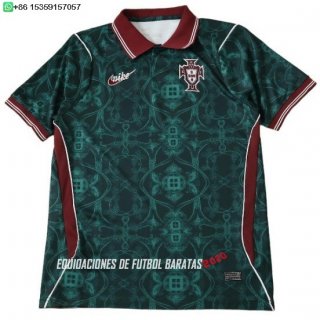 Nuevo Tailandia Especial Camiseta Portugal 2026 Verde Baratas