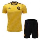 Nuevo Camisetas Conjunto Completo Ninos Belgica 2ª Liga 2018 Baratas