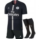 Nuevo Camisetas (Pantalones+Calcetines) Paris Saint Germain 3ª 1ª Liga 18/19 Baratas
