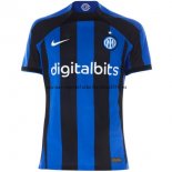 Nuevo Tailandia 1ª Jugadores Camiseta Inter Milán 2022 2023 Azul Baratas