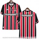 Nuevo Tailandia 2ª Camiseta São Paulo 24/25 Rojo Negro Baratas Nuevo Tailandia 2ª Camiseta São Paulo 24/25 Rojo Negro Baratas
