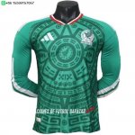 Nuevo 1ª Jugadores Manga Larga Mexico 2026 Baratas Nuevo 1ª Jugadores Manga Larga Mexico 2026 Baratas