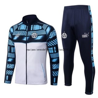 Nuevo Chaqueta Marsella 22/23 Azul I Blanco Baratas