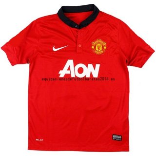 Nuevo Camiseta 1ª Liga Manchester United Retro 2013/2014 Baratas