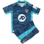 Nuevo Camiseta 1ª Liga Portero Camiseta Conjunto De Niños Leeds United 21/22 I Azul Baratas