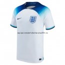 Nuevo 1ª Camiseta Inglaterra 2022 Blanco Azul Baratas