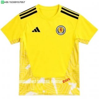 Nuevo Tailandia Portero Camiseta Escocia 2026 Amarillo Baratas
