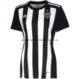 Nuevo 1ª Camiseta Mujer Atlético Mineiro 2022 2023 Negro Blanco Baratas