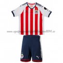 Nuevo Camisetas Conjunto Completo Ninos Chivas 1ª Liga Europa 17/18 Baratas