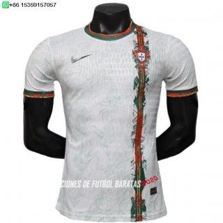 Nuevo Especial Jugadores Camiseta Portugal 2026 Blanco Rojo Baratas