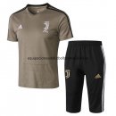 Nuevo Camisetas Juventus Conjunto Completo Entrenamiento 18/19 Amarillo Baratas