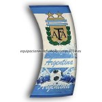 Futbol Bandera de Argentina Blanco