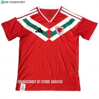 Nuevo Tailandia Especial Camiseta Gales 2026 Rojo Baratas