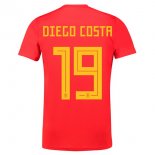 Nuevo Camisetas Espana 1ª Equipación 2018 Diego Costa Baratas