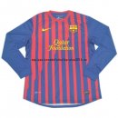 Nuevo Camiseta 1ª Liga Manga Larga Barcelona Retro 2011/2012 Baratas