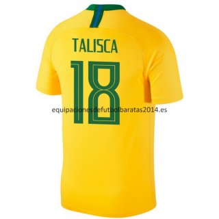Nuevo Camisetas Brasil 1ª Equipación 2018 Talisca Baratas