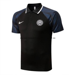 Nuevo Polo Inter Milán 22/23 Negro Gris Baratas