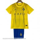 Nuevo 1ª Conjunto De Niños Al Nassr 23/24 Amarillo Baratas Nuevo 1ª Conjunto De Niños Al Nassr 23/24 Amarillo Baratas