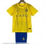 Nuevo 1ª Conjunto De Niños Al Nassr 23/24 Amarillo Baratas Nuevo 1ª Conjunto De Niños Al Nassr 23/24 Amarillo Baratas