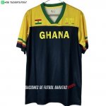 Nuevo Tailandia Especial Camiseta Ghana 2026 Negro Amarillo Baratas Nuevo Tailandia Especial Camiseta Ghana 2026 Negro Amarillo Baratas